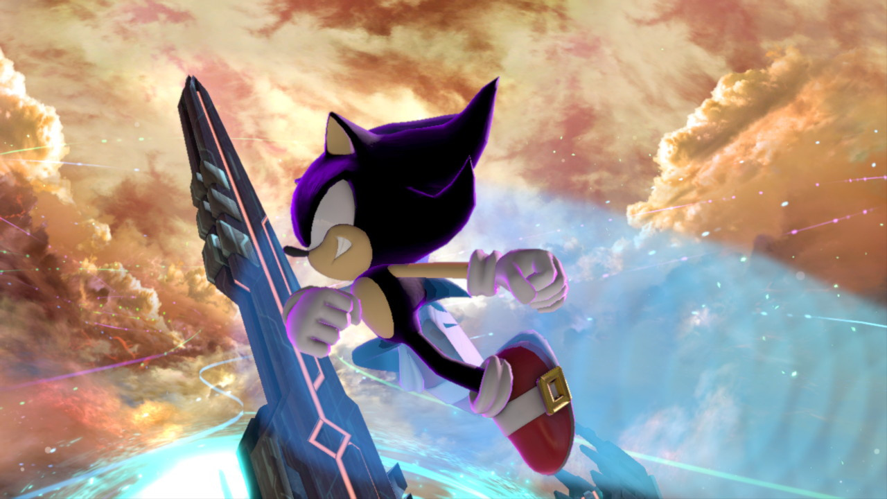 Dark Sonic + Voice (Compiled villians smash) [Super Smash Bros. Ultimate]  [Mods]