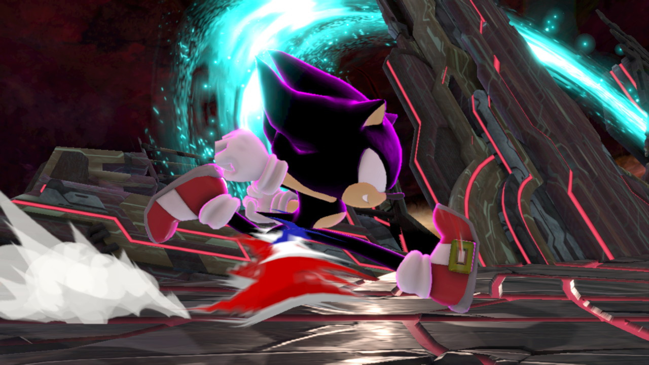 Dark Sonic + Voice (Compiled villians smash) [Super Smash Bros. Ultimate]  [Mods]