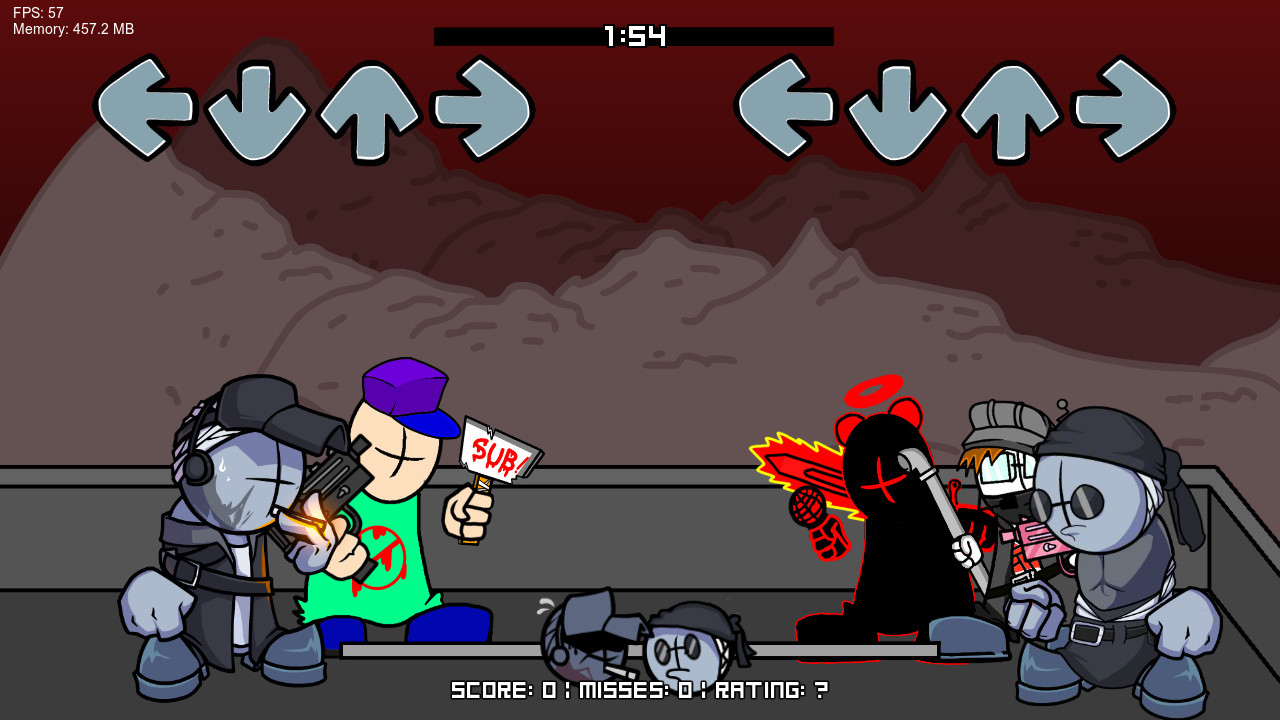 Friday Night Funkin vs Smoke-Madness