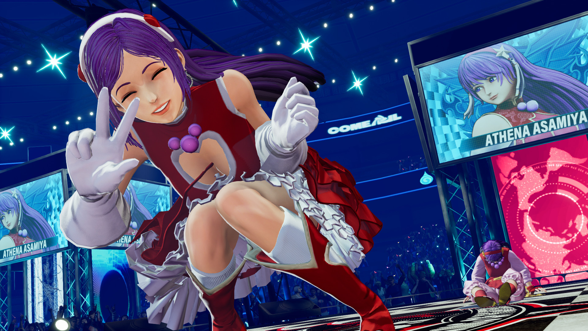 KOF2003 Athena (V2 UPDATE+ Short skirt version)) Mod for The King