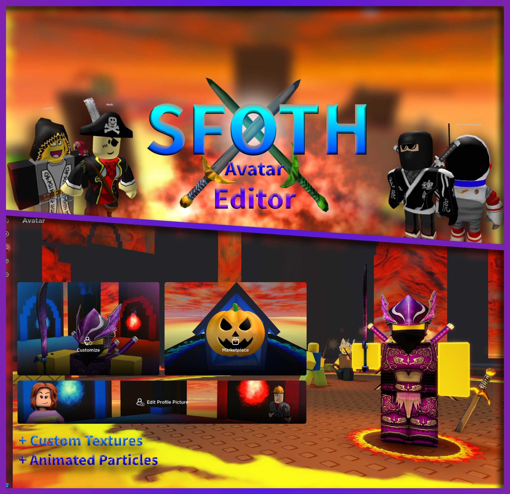 Sword Fights on Heights Avatar Editor [Roblox] [Mods]