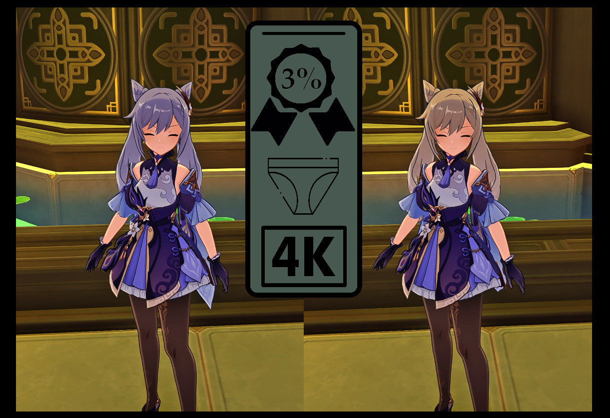 Keqing "3%" Thiccer