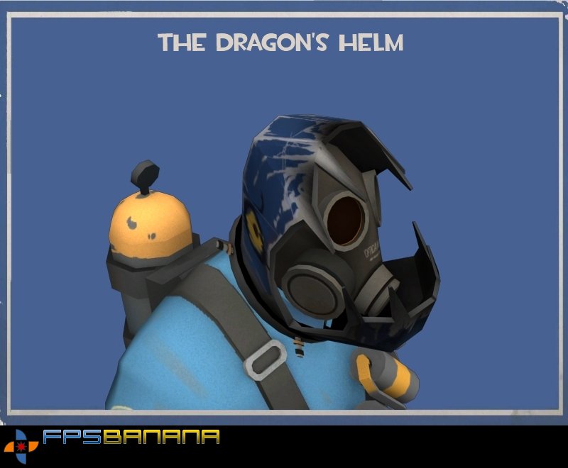The Dragon's Helm *UPD8* White / Yellow Eyes