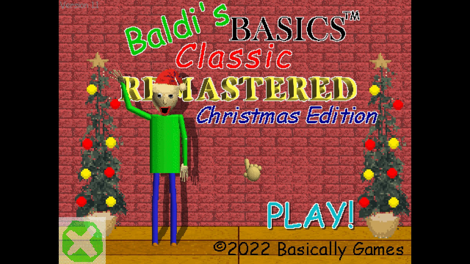 Baldi's Basics Classic Remastered: Christmas Edition! 