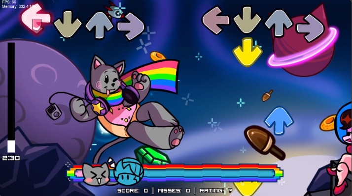 FNF vs Nyan Cat FNF mod jogo online, pc baixar