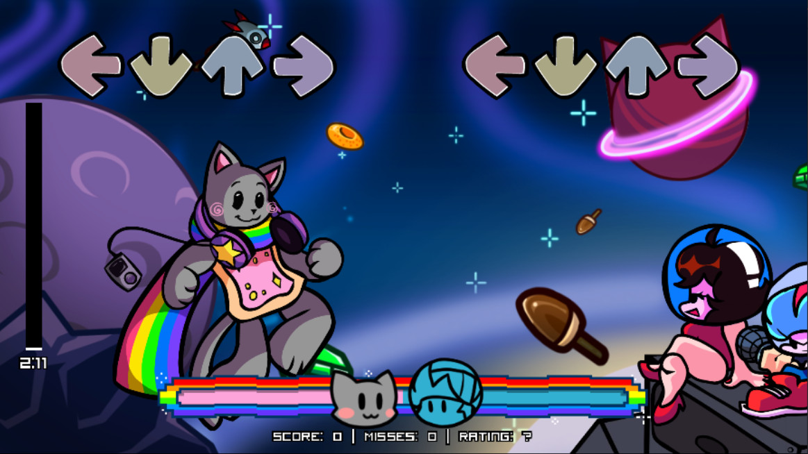 FNF vs Nyan Cat FNF mod jogo online, pc baixar