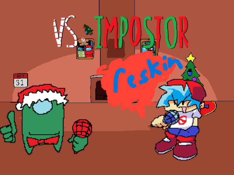 Vs Impostor Loggo's week but with the new sprites