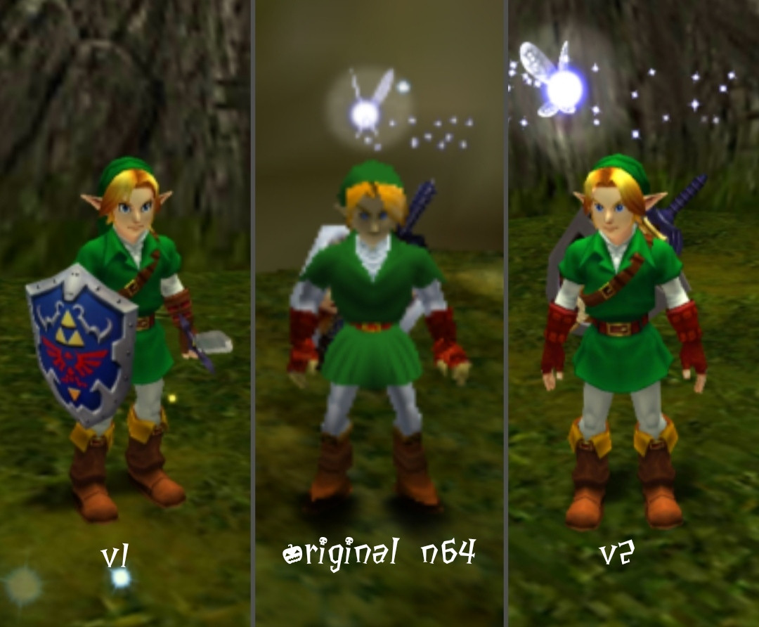 LINK DE 3DS EN NINTENDO 64 - Zelda Ocarina of time Mod en Español 