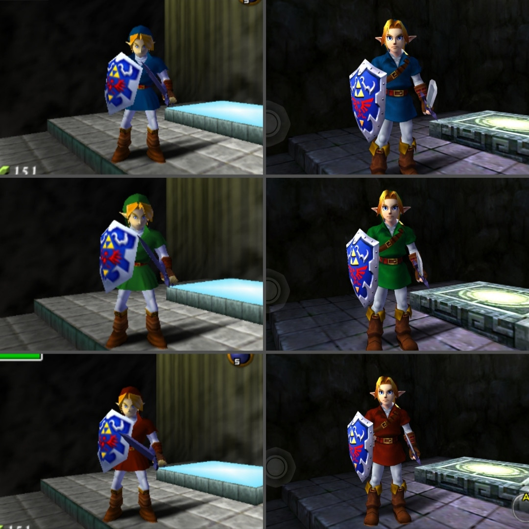 Art-Accurate Link [The Legend of Zelda: Ocarina of Time 3D] [Mods]