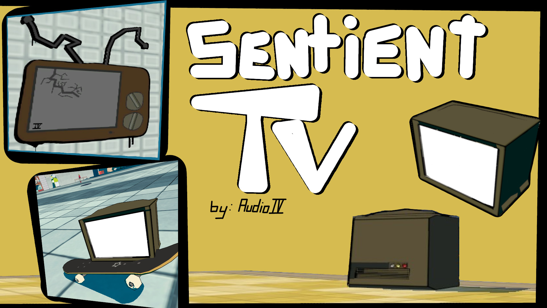 Sentient Tv Tutorial Sentient TV Mod for Bomb Rush Cyberfunk | BRC Mods