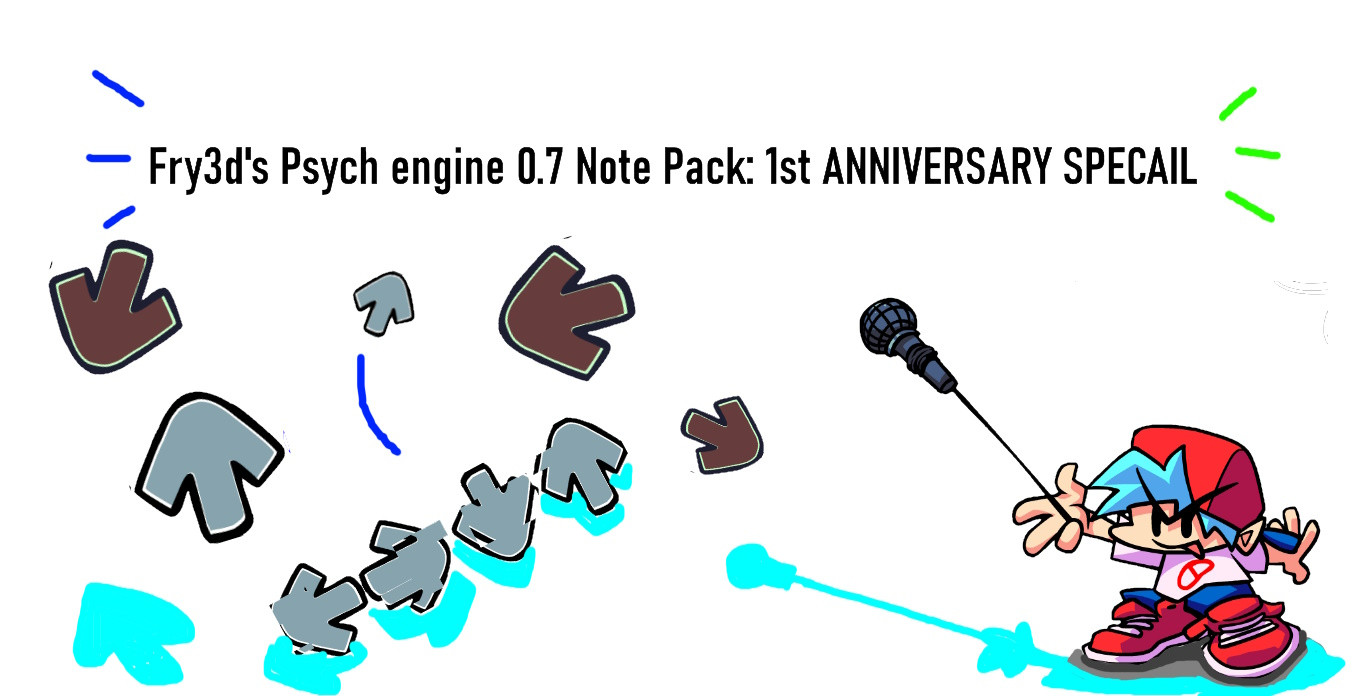 Fry3d's Note Pack: FUNK EDITION 1ST ANNIVERSARY