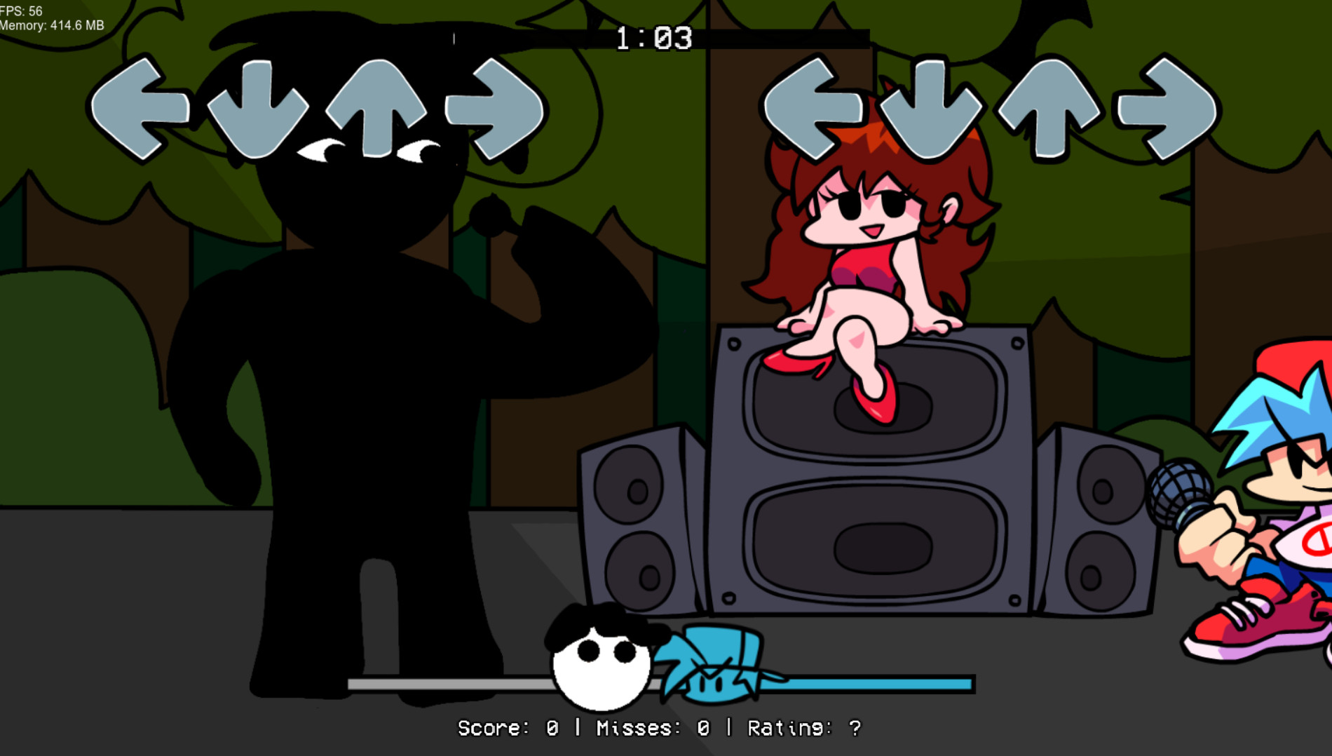 A really bad fnf mod