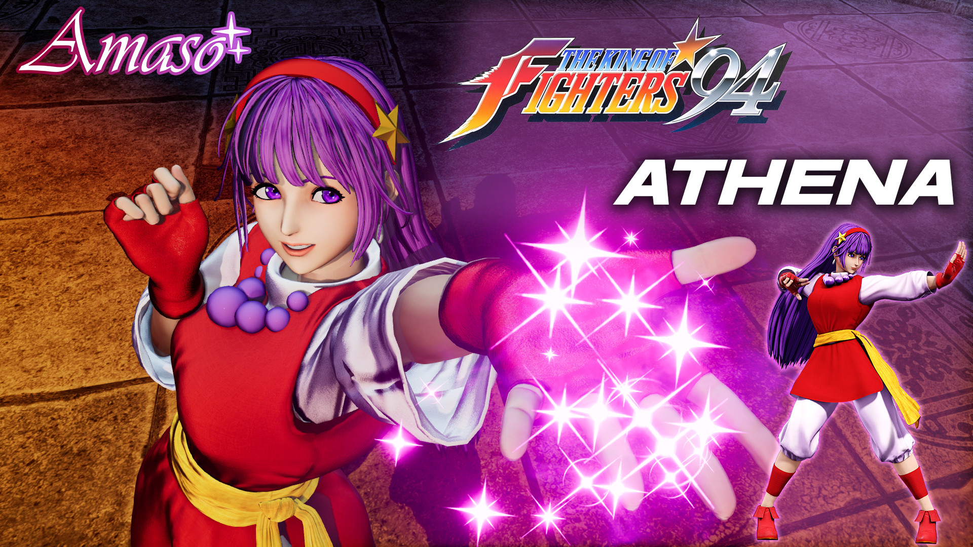 KOF94 Athena Mod for The King of Fighters XV | KoFXV Mods