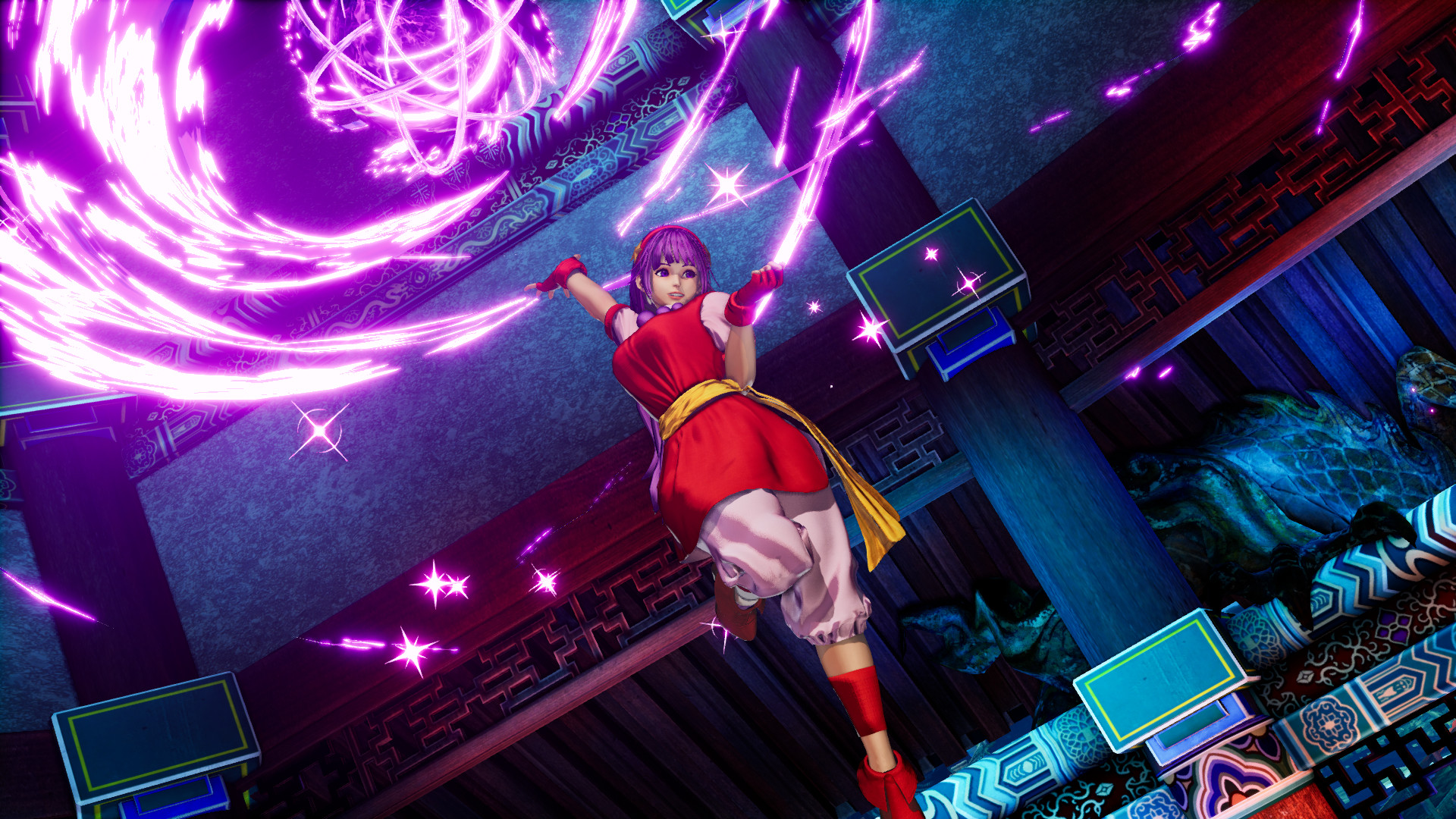 KOF95 Athena Mod for The King of Fighters XV | KoFXV Mods