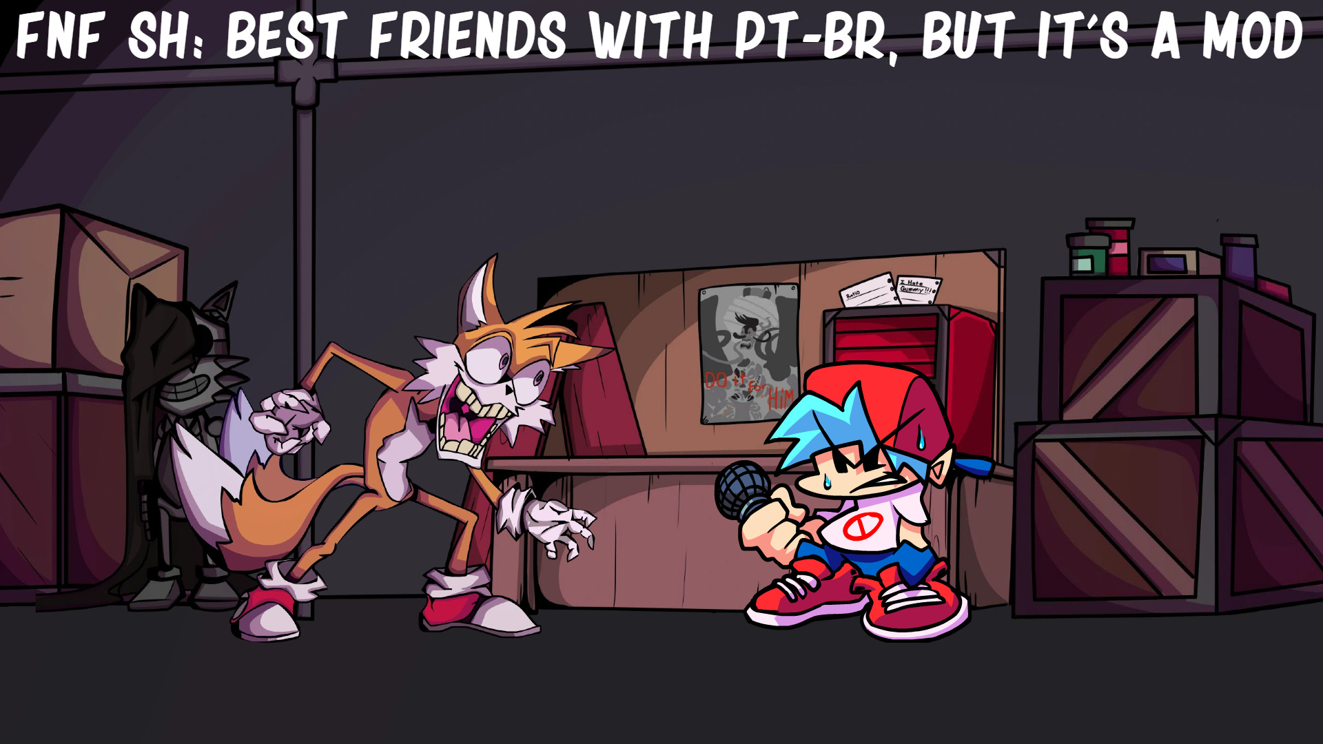 FNF SH: Best Friends With PT-BR, But It's A Mod