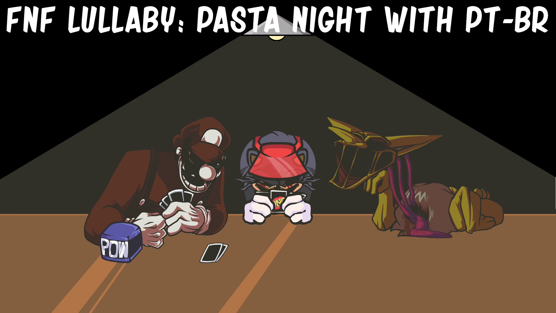 FNF Lullaby: Pasta Night With PT-BR