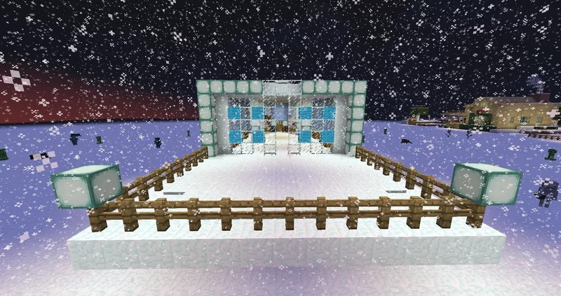 Itsy Bitsy Ice Palace (Schematic) Mod for Minecraft: Java Edition | MC Mods