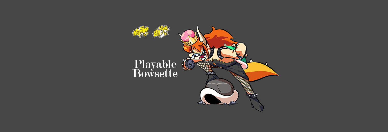 Playable Bowsette
