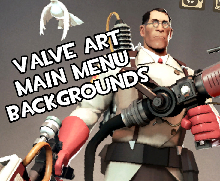 Valve art Main Menu Backgrounds