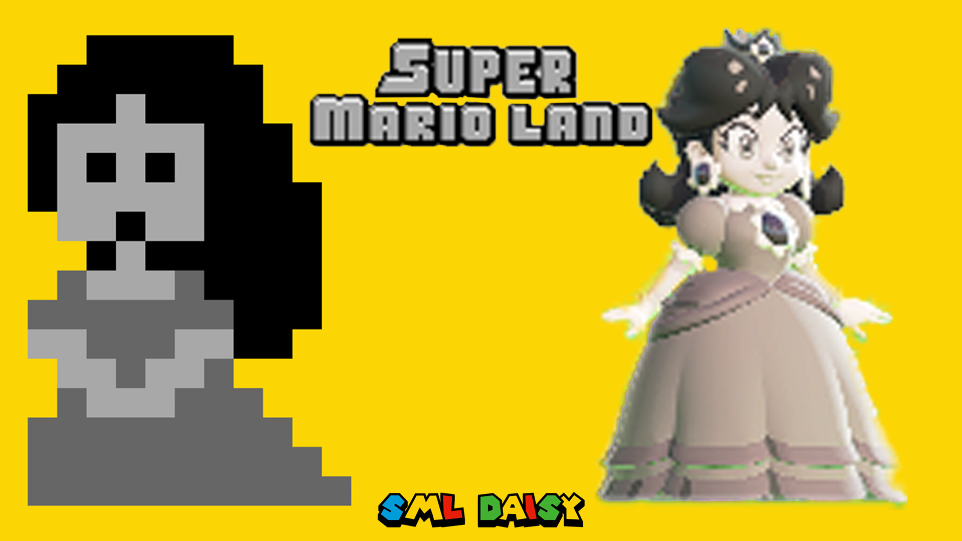 daisy mario brothers flag logo