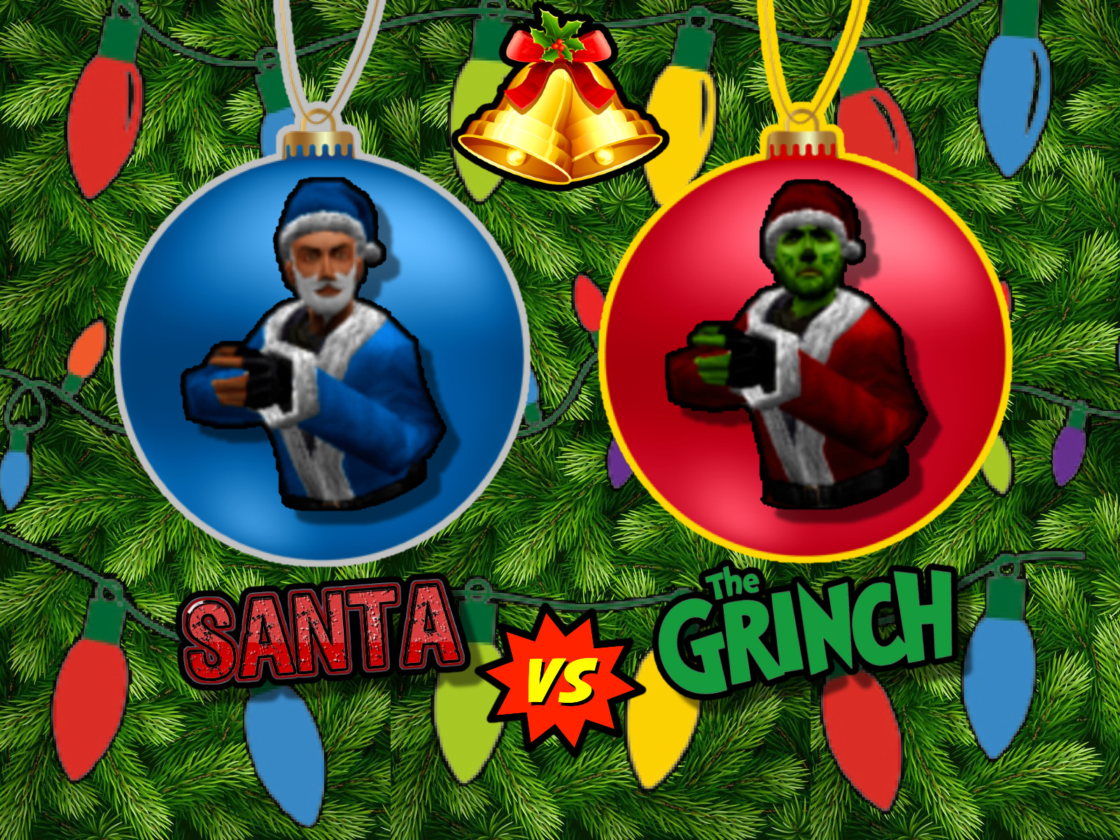 Santa Vs The Grinch Mod for Counter-Strike 1.6 | CS1.6 Mods