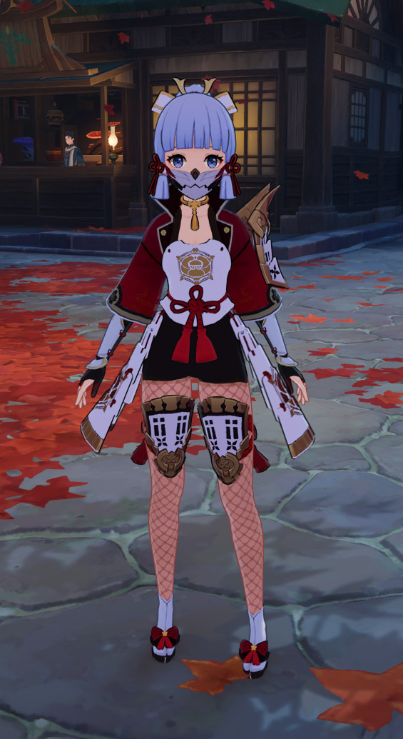 Crimson Ninja Ayaka (Mask toggle)