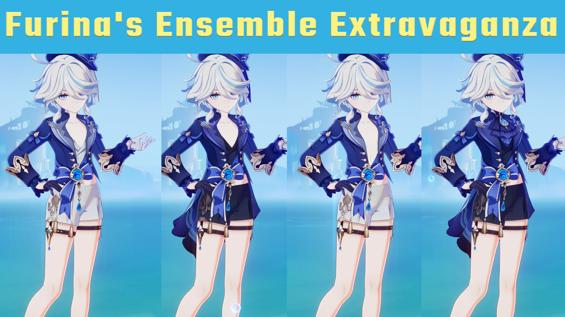 Furina Outfit Variants