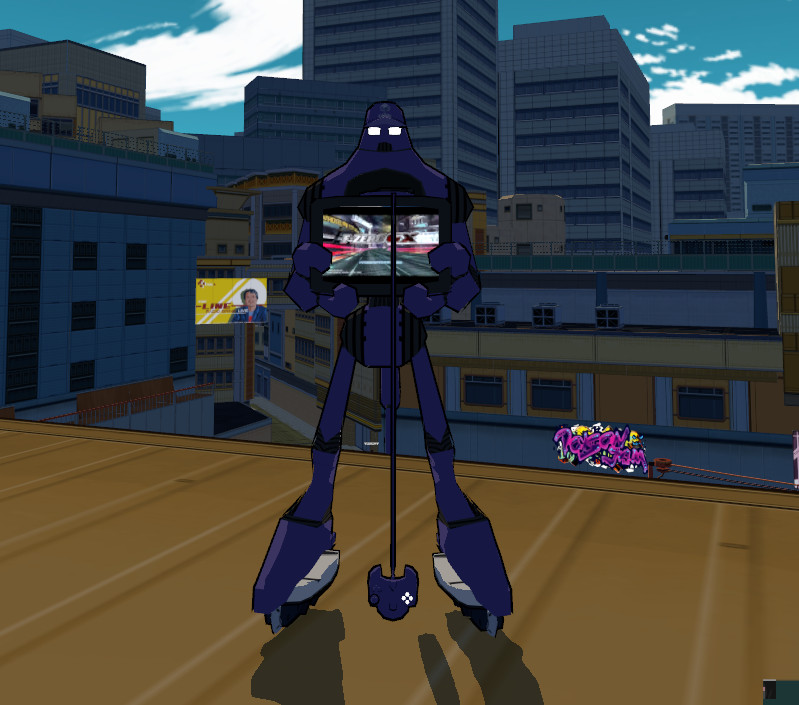 Dreambot (JSRFMP) Mod for Bomb Rush Cyberfunk | BRC Mods