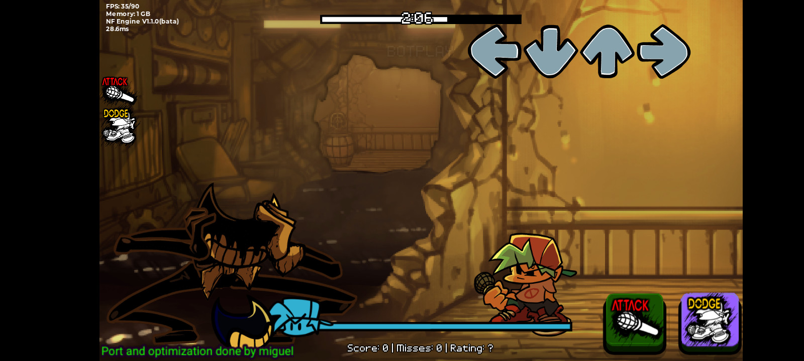 Crossed out + optimized Mod for Friday Night Funkin' | FNF Mods