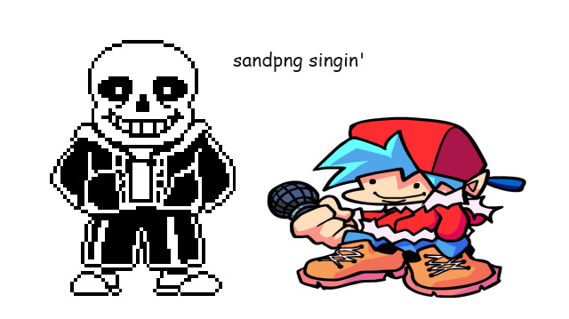 sandpng singin'