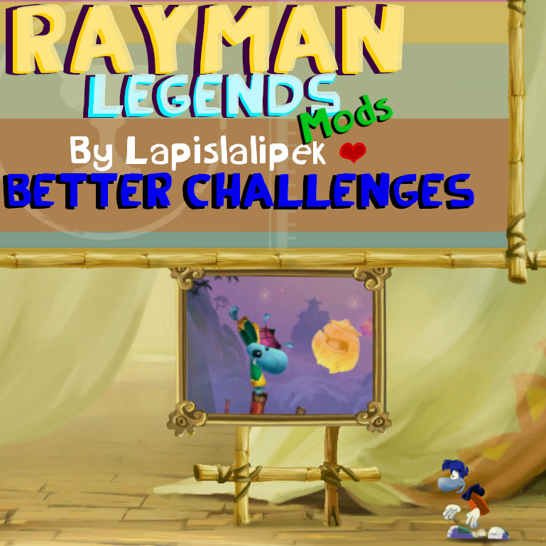 Rayman Legends  Playing EVERY Challenges on PC (RLCM Mod 3.1.0) 