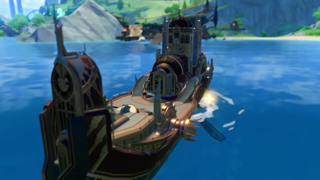 Wrio Boat over Waverider