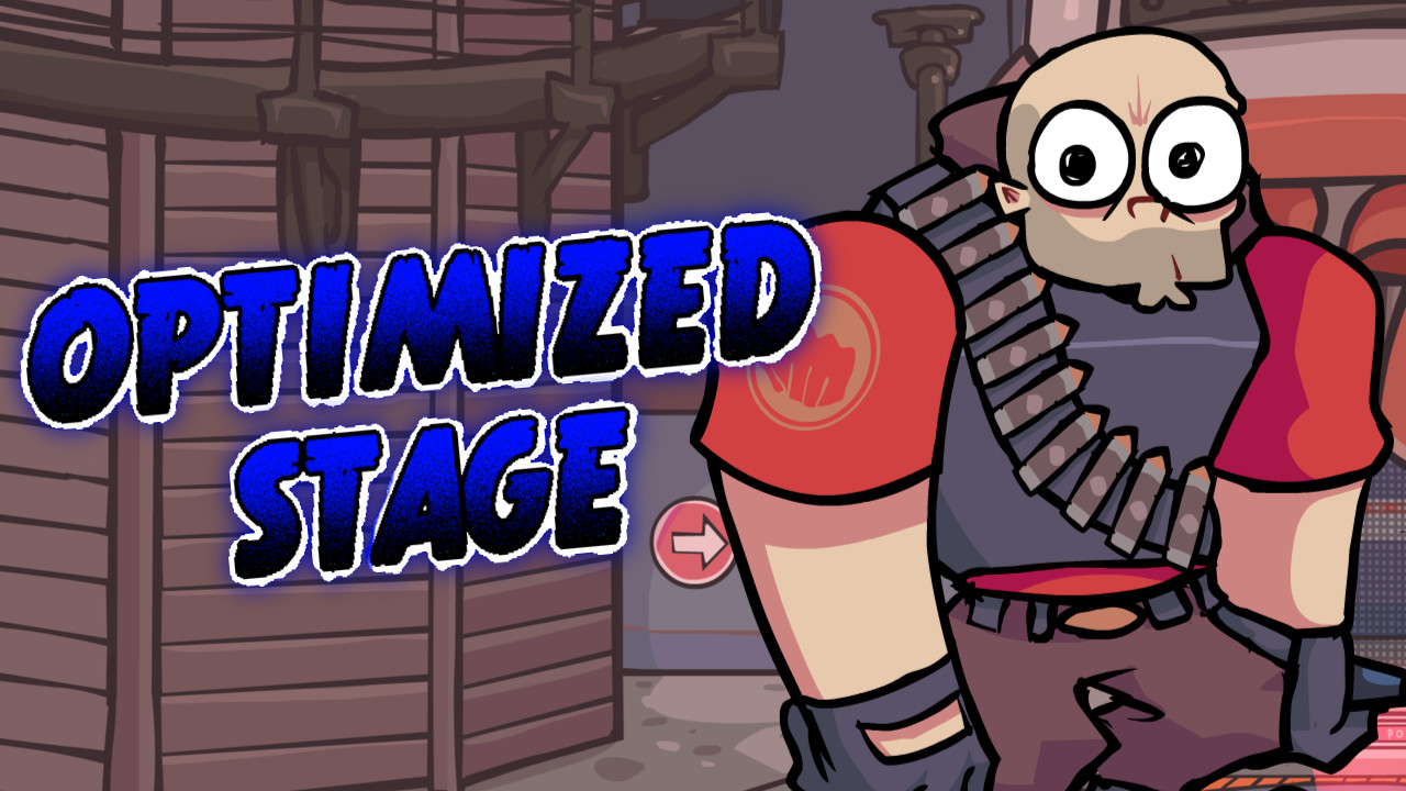 Funkin' Fortress Heavy OPTIMIZED Stage