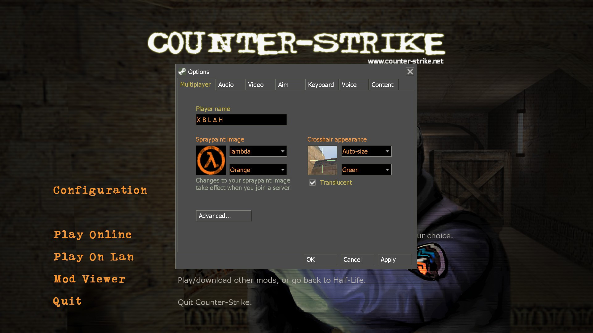 25th Anniversary Update Main Menu Mod for Counter-Strike 1.6 | CS1.6 Mods