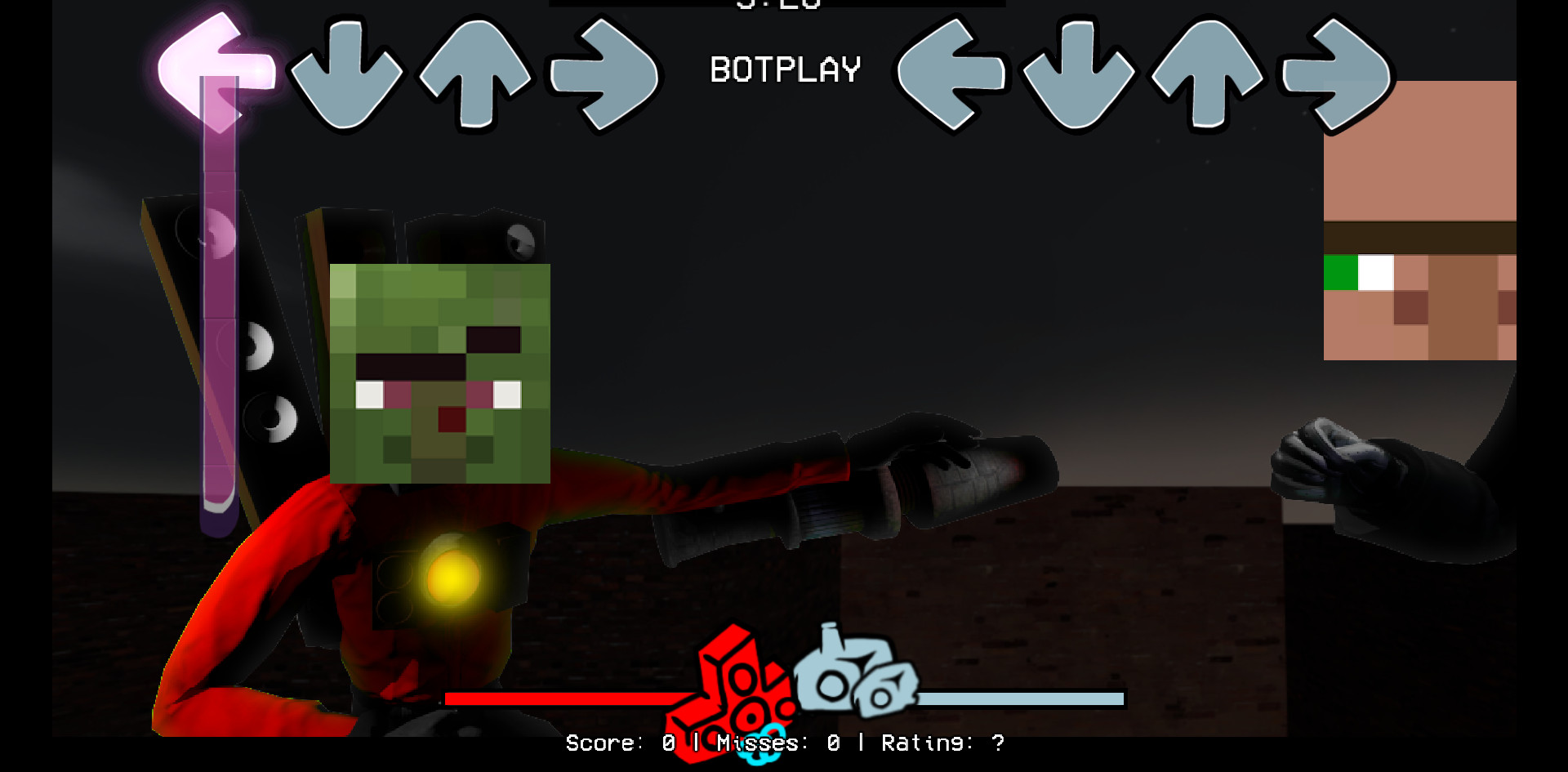 TOİLET NİGHT WAR VİLLAGE