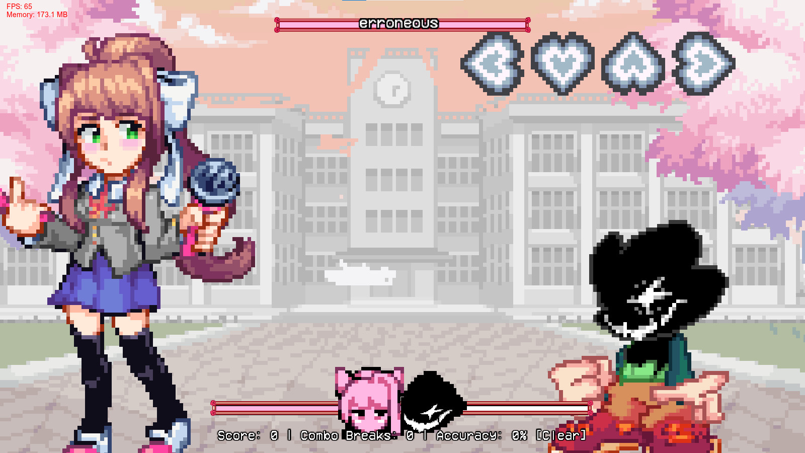 Corruption Monika game over remixs