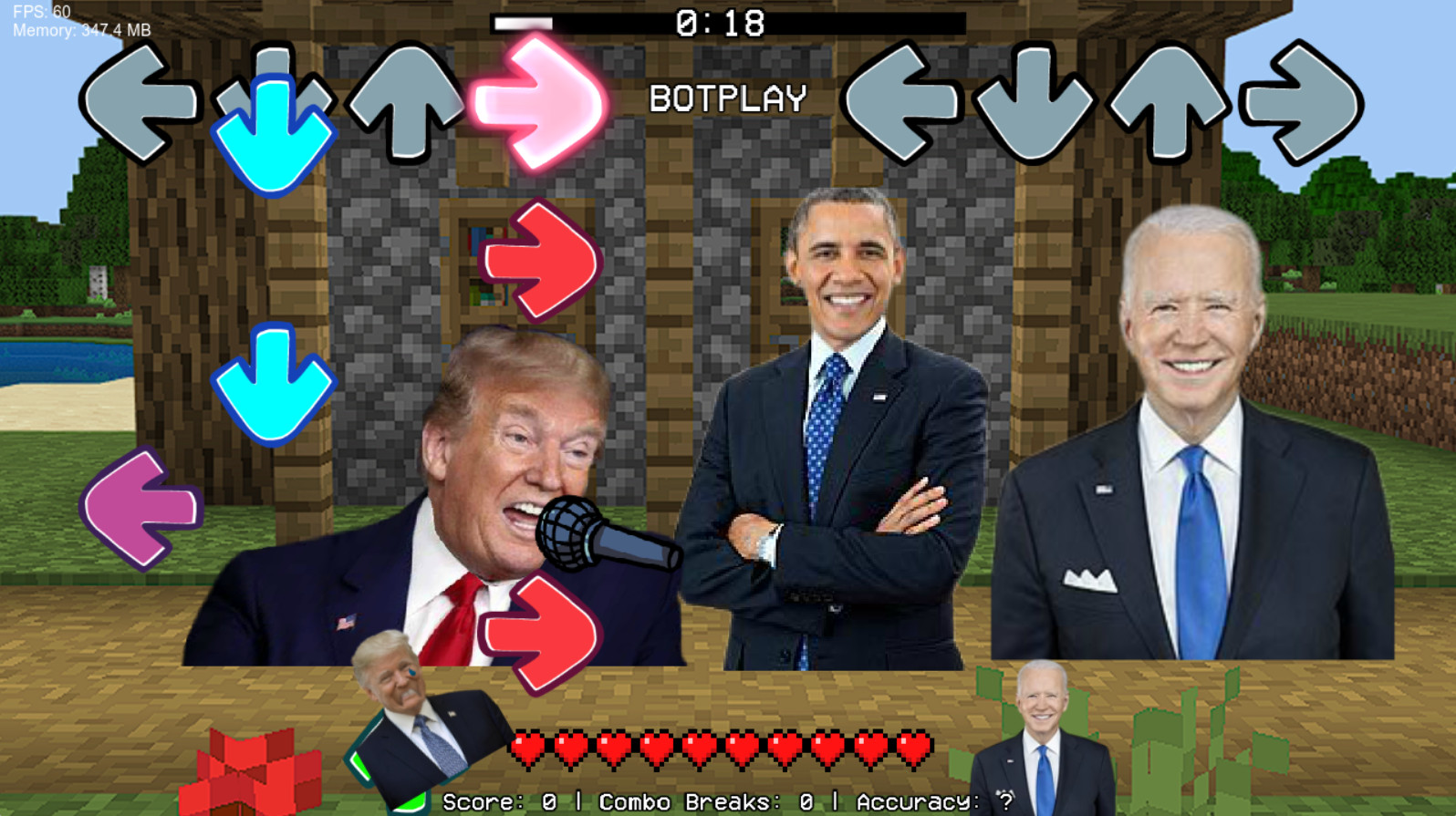Vs The Presidents (a Cover Mod)
