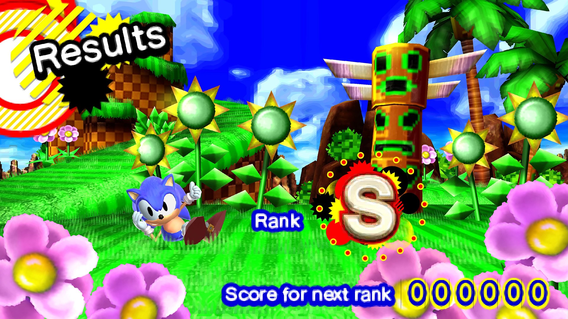 Sonic 1 Green Hill Textures (16-Bit) [Sonic Generations 3DS] [Mods]