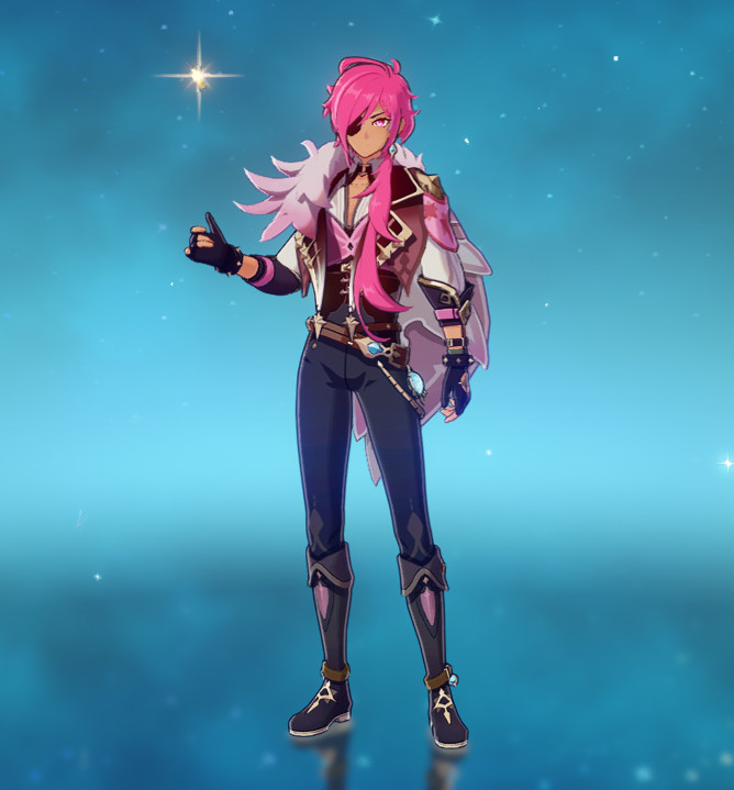 Pink Kaeya