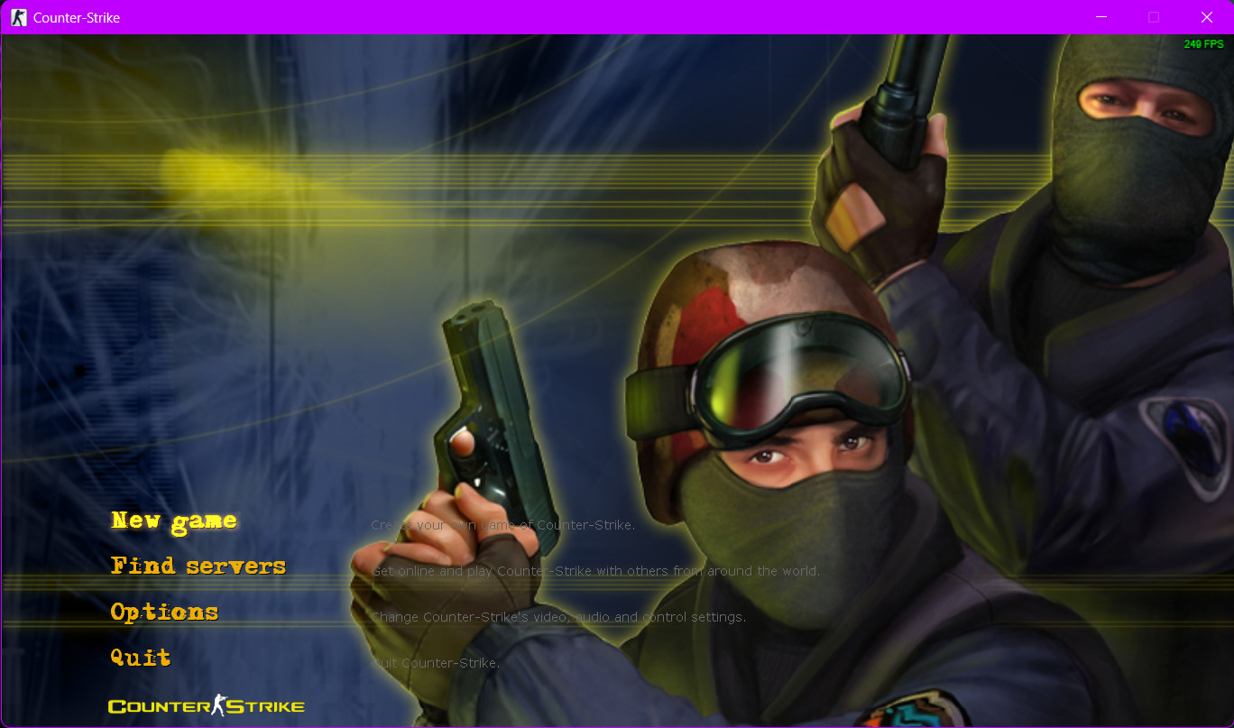 25th Anniversary Update Main Menu [Counter-Strike 1.6] [Mods]