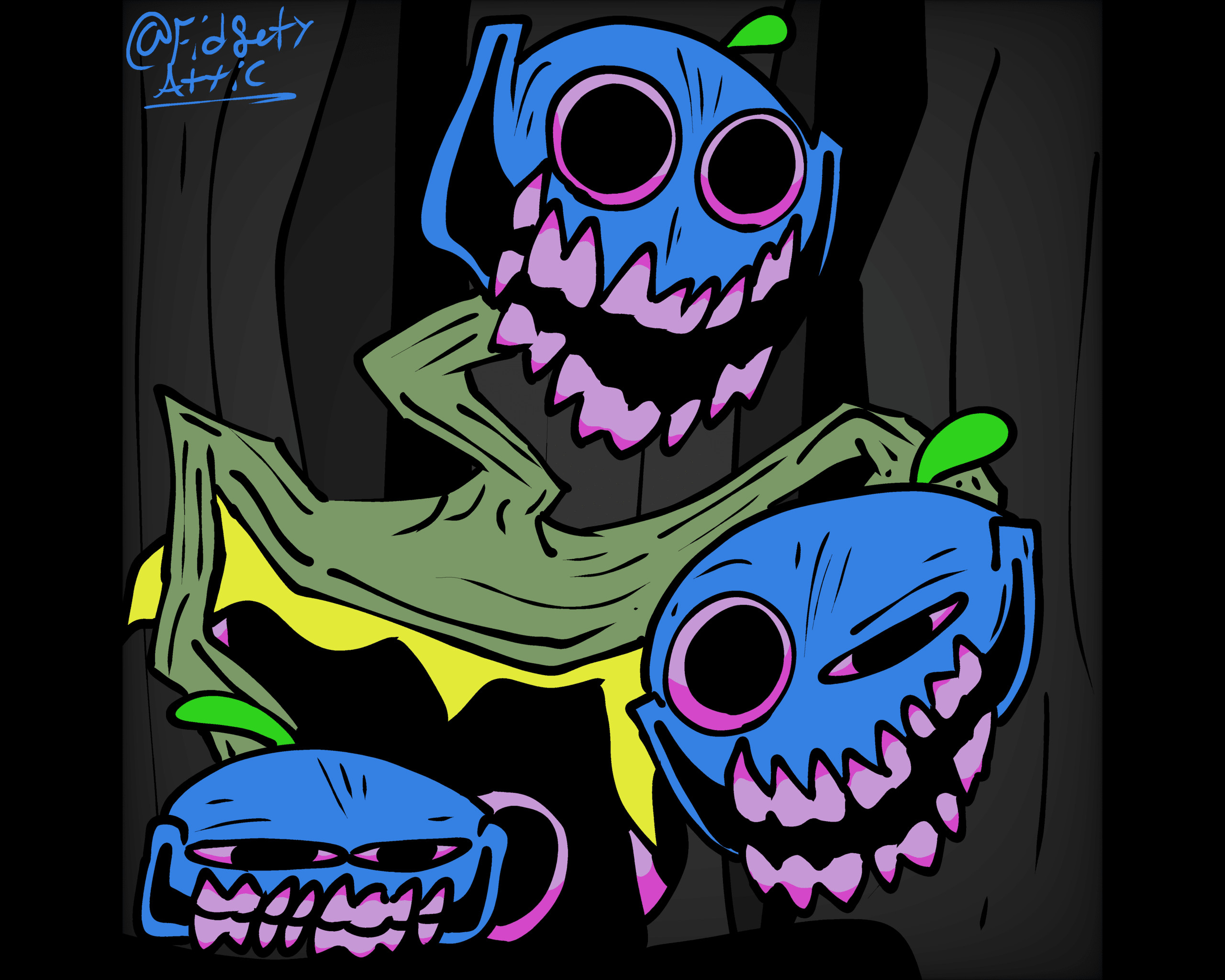 BlueBerry Mash Opponent Skin Monster Varient