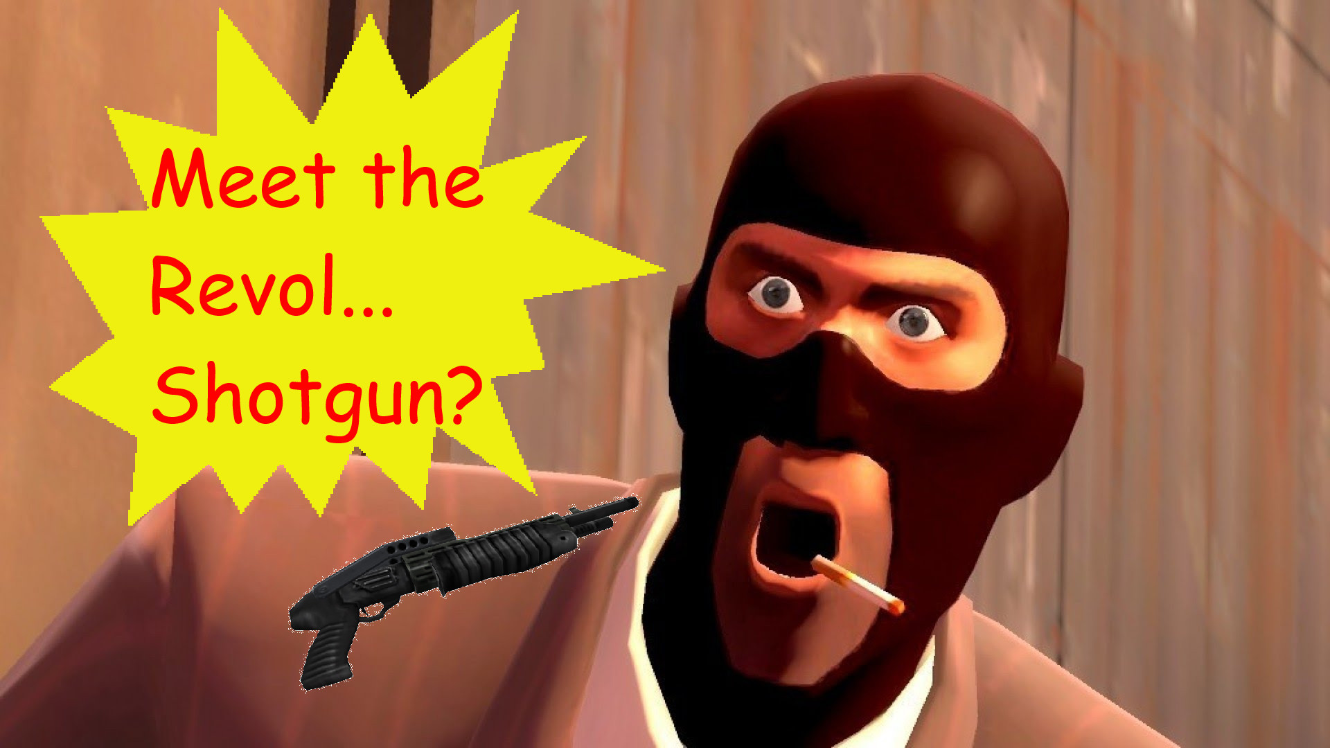 Tf2 HL1 HD Shotgun For Revolver [Casual Fix!]