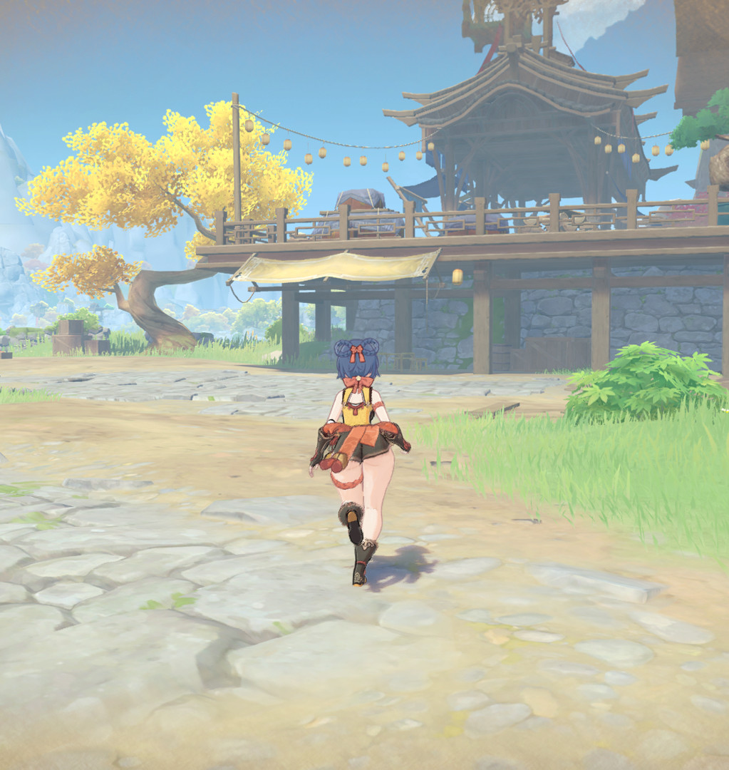 Xiangling slightly thxck boob + butt