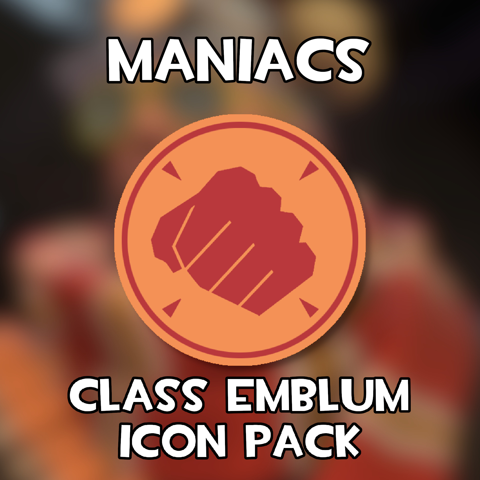 Maniac Class Emblem Icon Pack (Casual Compatible)