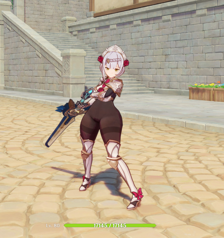 A Very Basic Thick Noelle Mod.