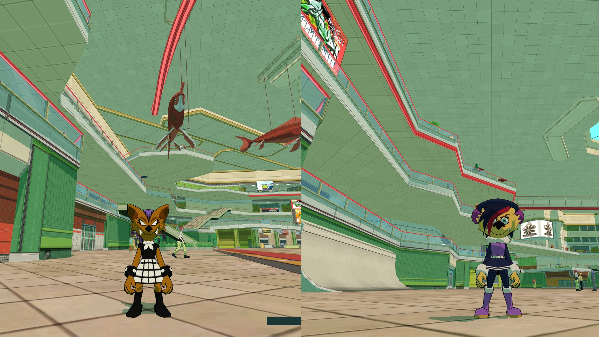 Brat Girls (Brittany & Vivian) [Bomb Rush Cyberfunk] [Mods]