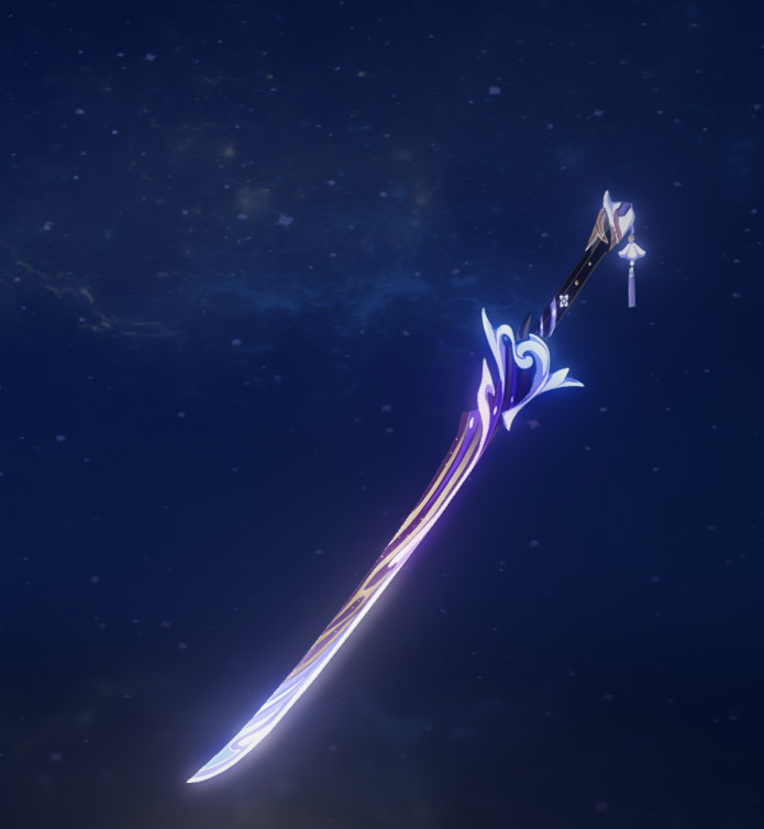 Purple/Dark Blue Haran Geppaku Futsu