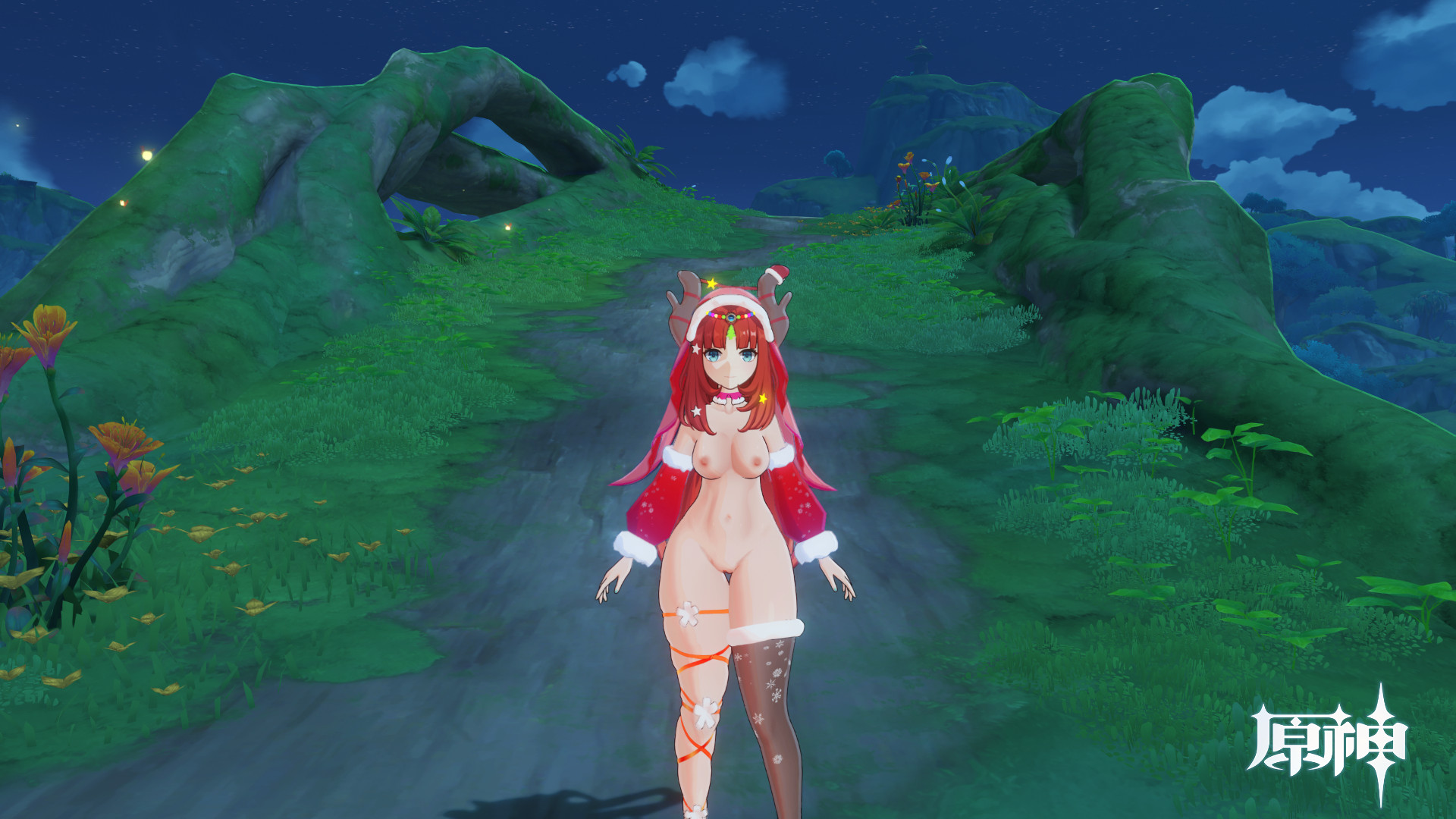 Christmas Nilou with Break Effect