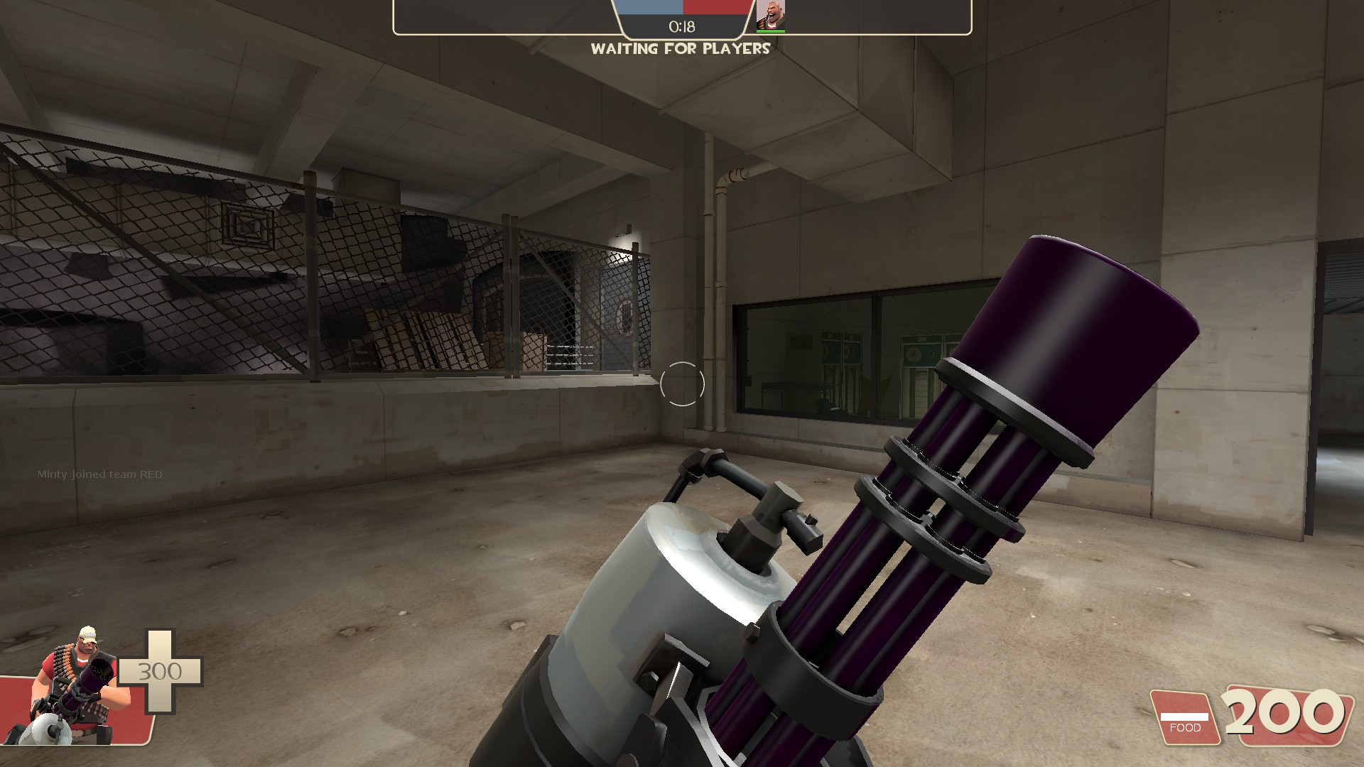Purple minigun