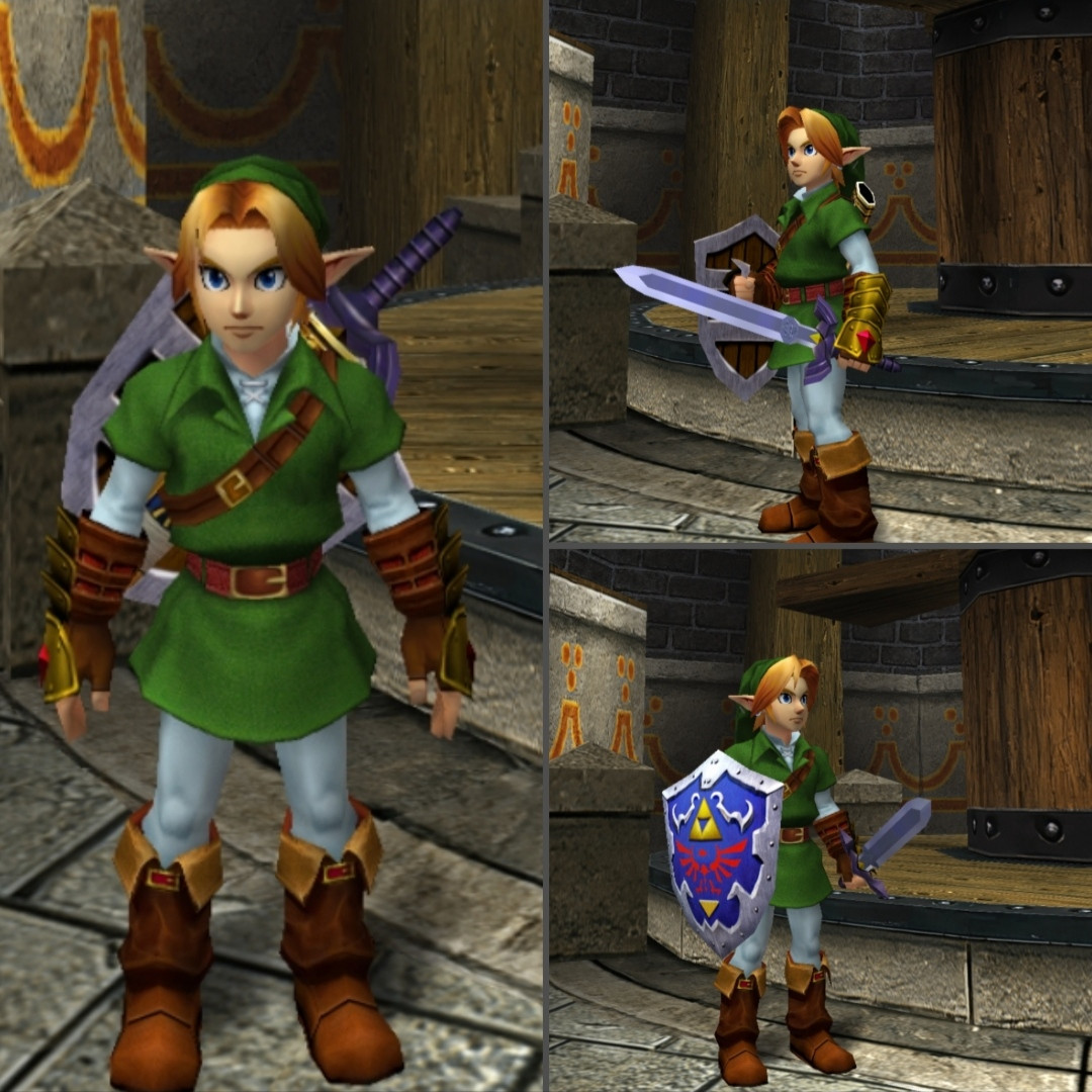 Better Link v2/v3 [The Legend of Zelda: Ocarina of Time 3D] [Mods]